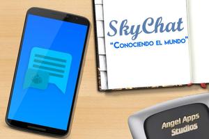 SkyChat - App Citas Y Amigos Affiche