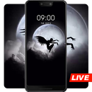 Angel under the moon live wallpaper APK