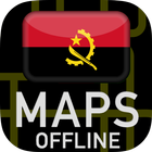 🌏 GPS Maps of Angola : Offline Map icône