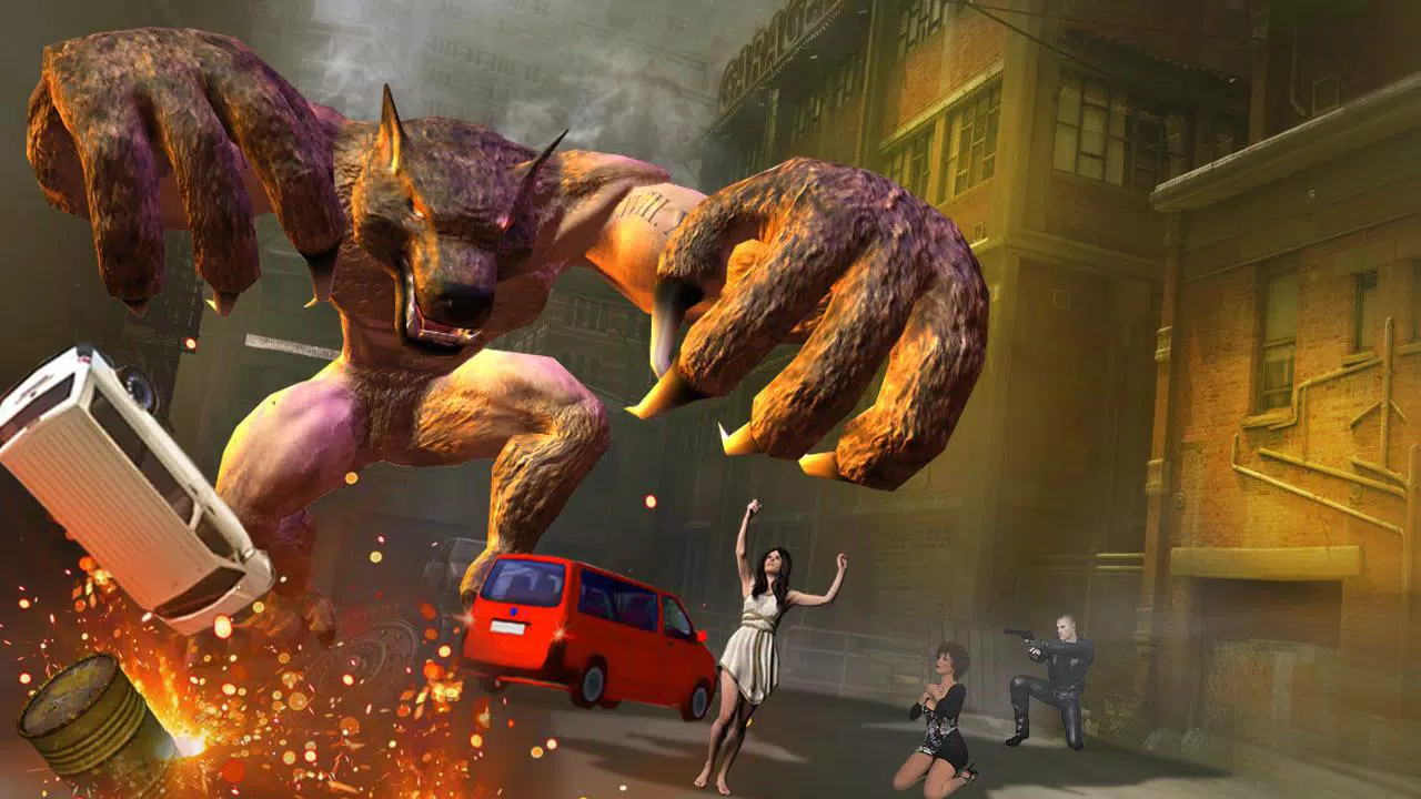The Angry Wolf Simulator : Werewolf Games APK für Android herunterladen