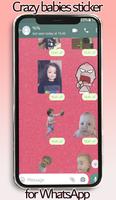 Animated Babies Stickers Maker for WhatsApp capture d'écran 1