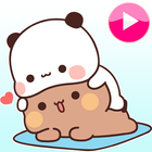 Animated Sugar and Brownie Stickers WAStickerApps-icoon