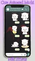 Goma Mocha Animated stickers imagem de tela 3