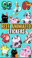 動畫的 動物 WastickerApps 海報