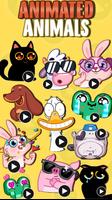 برنامه‌نما WASticker Animated Animals عکس از صفحه
