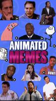 WASticker Memes Animated Funny poster