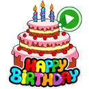 Animierte Geburtstag WASticker APK