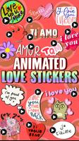 Poster ANIMATO Amore WastickerApps