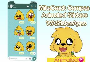 Animated Mikecrack Stickers Affiche