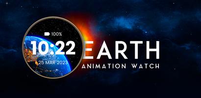 Animated Earth Watchfaces Affiche