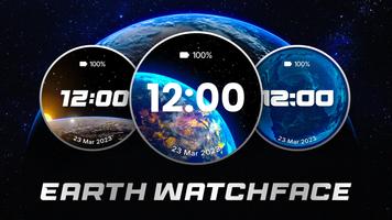 Animated Earth Watchfaces capture d'écran 1