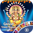 Ganesh Video Maker with Music : Slideshow Maker icône