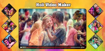 Happy Holi Photo Video Maker 2019