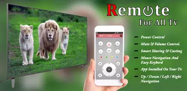 Remote for All TV : TV Remote Control