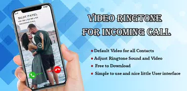 Video Ringtone for Incoming Call : Video Caller ID