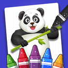 Hayvan Boyama App For Kids simgesi