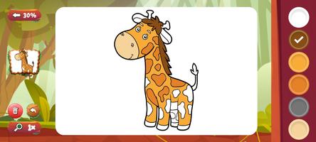 Hayvan Boyama App For Kids Ekran Görüntüsü 3