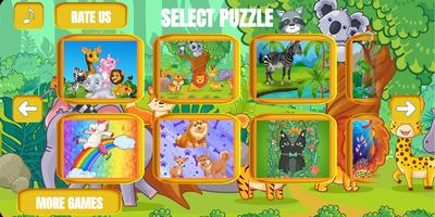 Animals puzzle capture d'écran 1