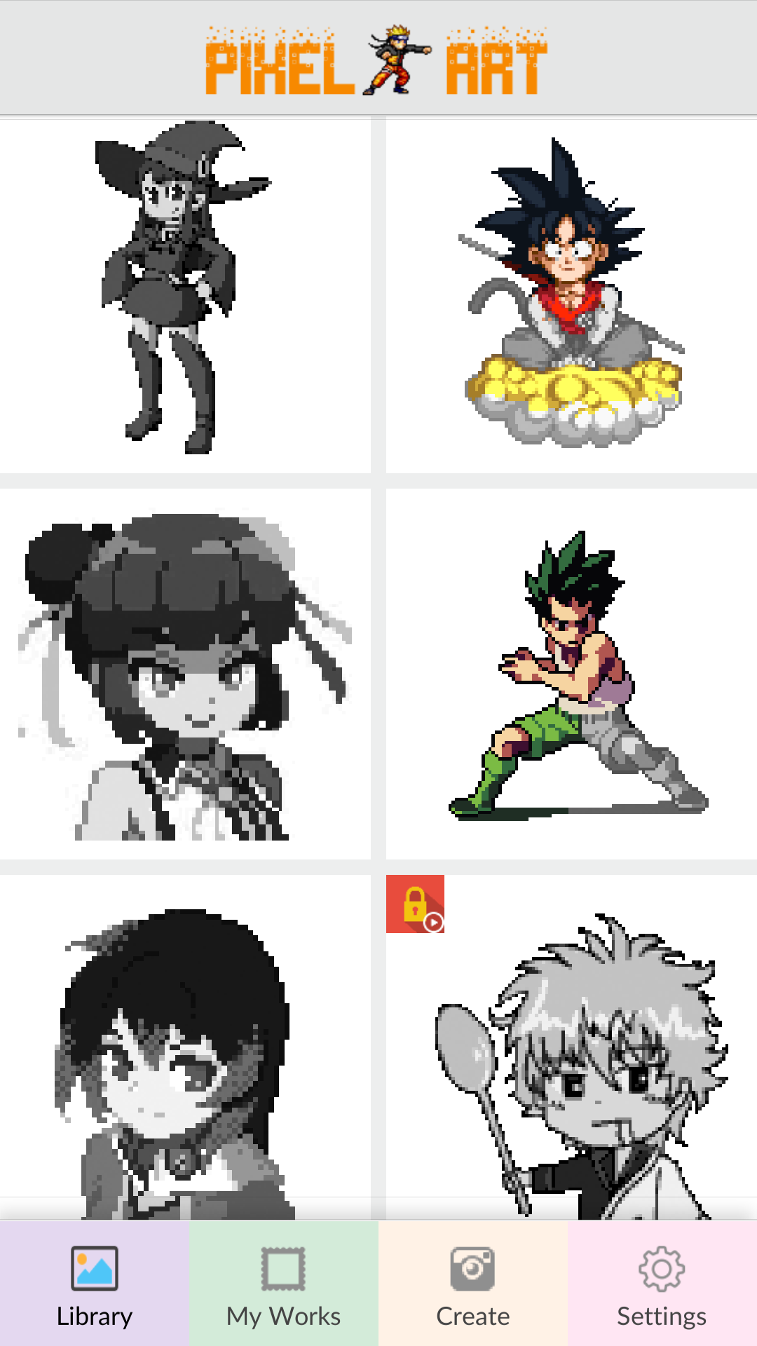 Anime Color By Number: Pixel Art Anime APK 1.3 für Android
