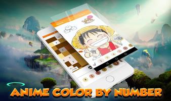 Anime & Manga Color by Number - Sandbox Pixel Art plakat