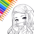 Anime Coloring آئیکن