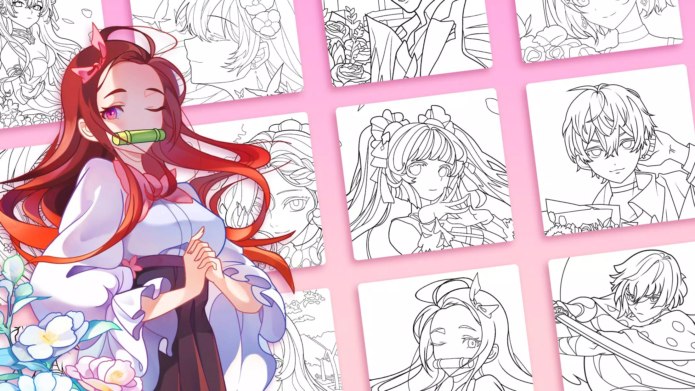 Download do APK de Desenhos de Anime para colorir para Android