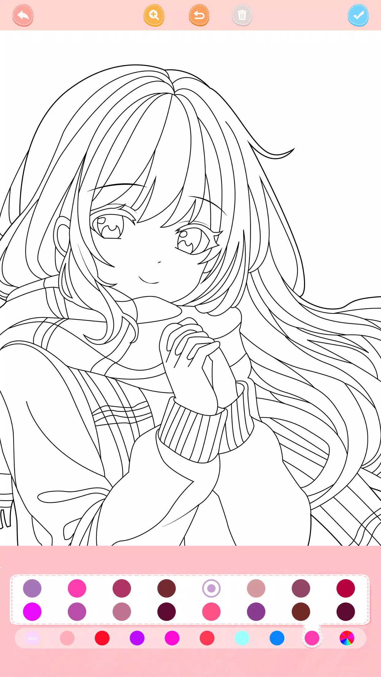 Download do APK de Desenhos de Anime para colorir para Android