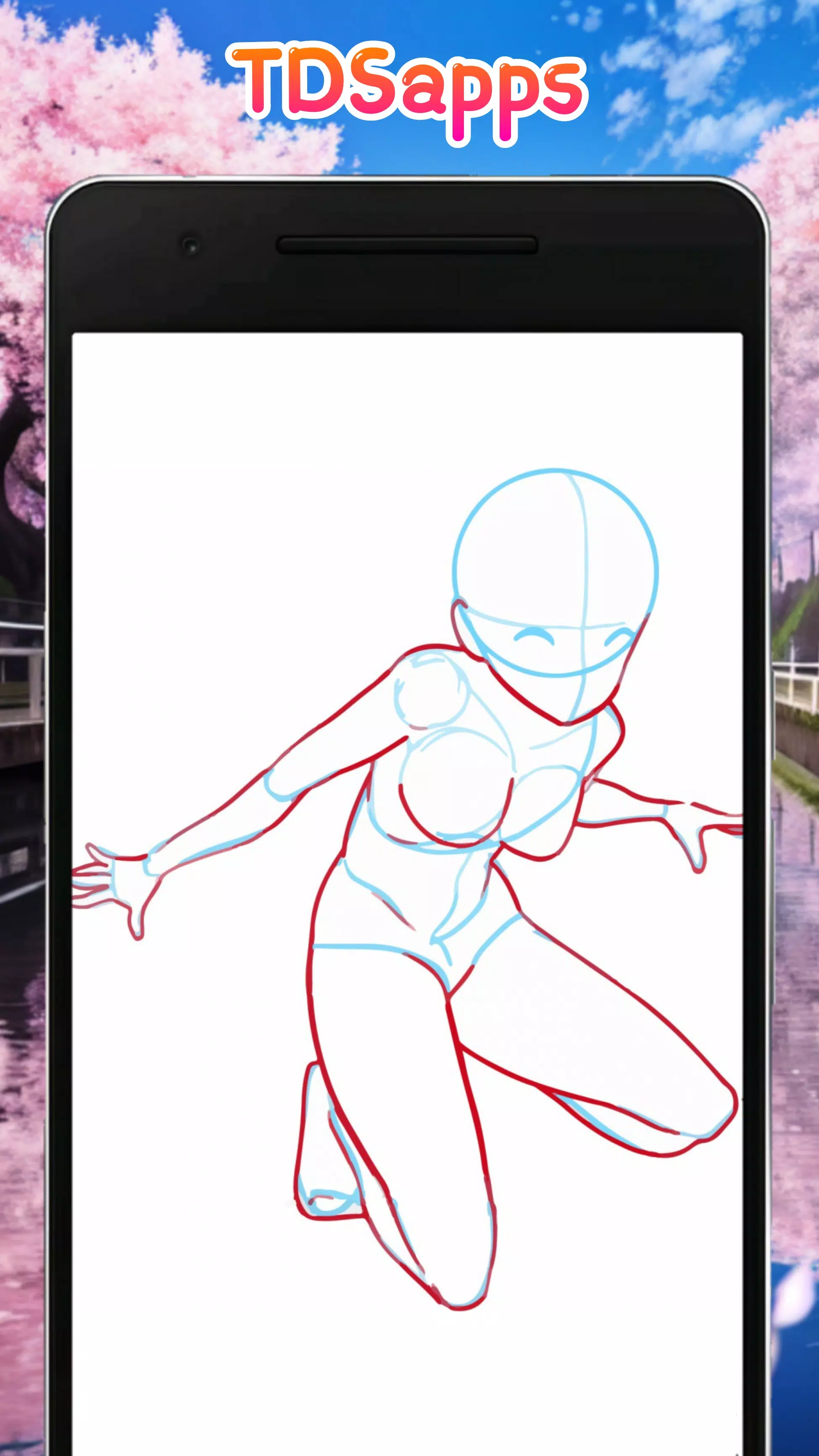 Como Dibujar Poses Anime Facil APK للاندرويد تنزيل