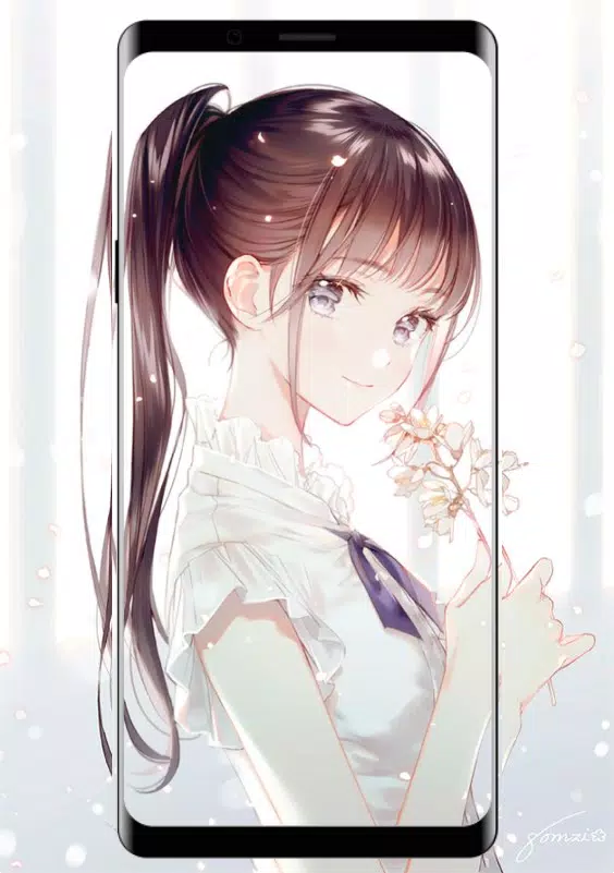 Cute Girly Anime Wallpaper: HD Kawaii Backgrounds APK + Mod for Android.