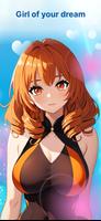 Waifu Anime Girlfriend ポスター