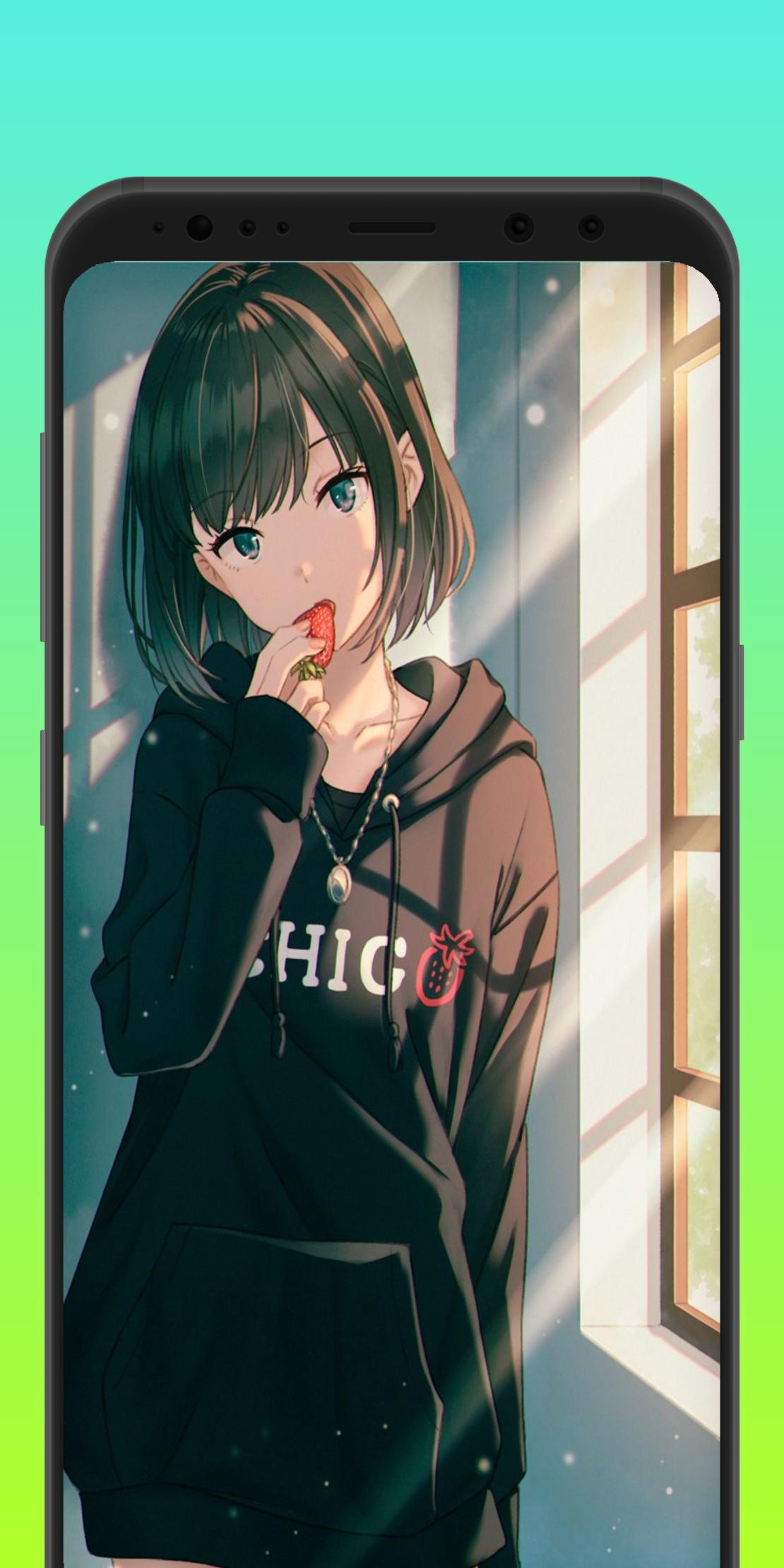 android icin خلفيات انمي بنات apk yi indir
