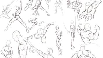 Drawing Anime Pose Pro ảnh chụp màn hình 2