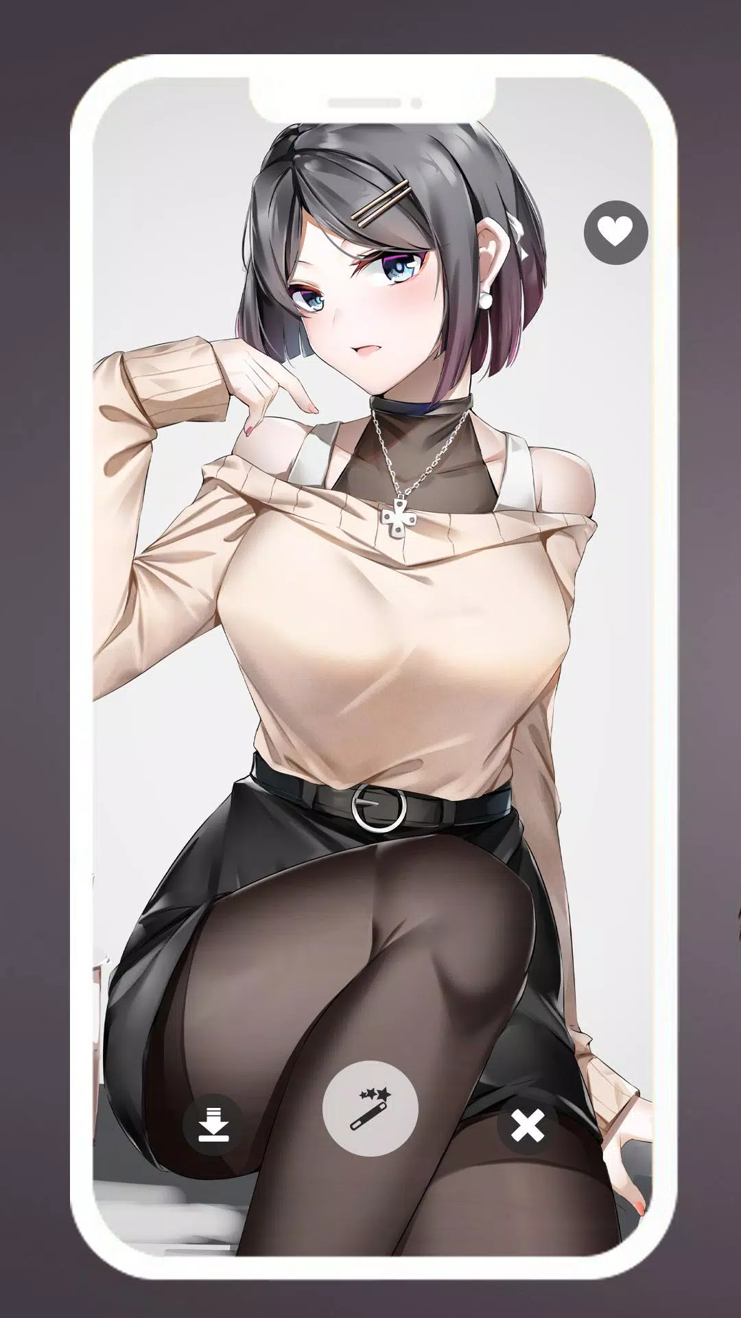 Descarga de APK de Anime Wallpaper - Hot Sexy Anime Girl HD para Android
