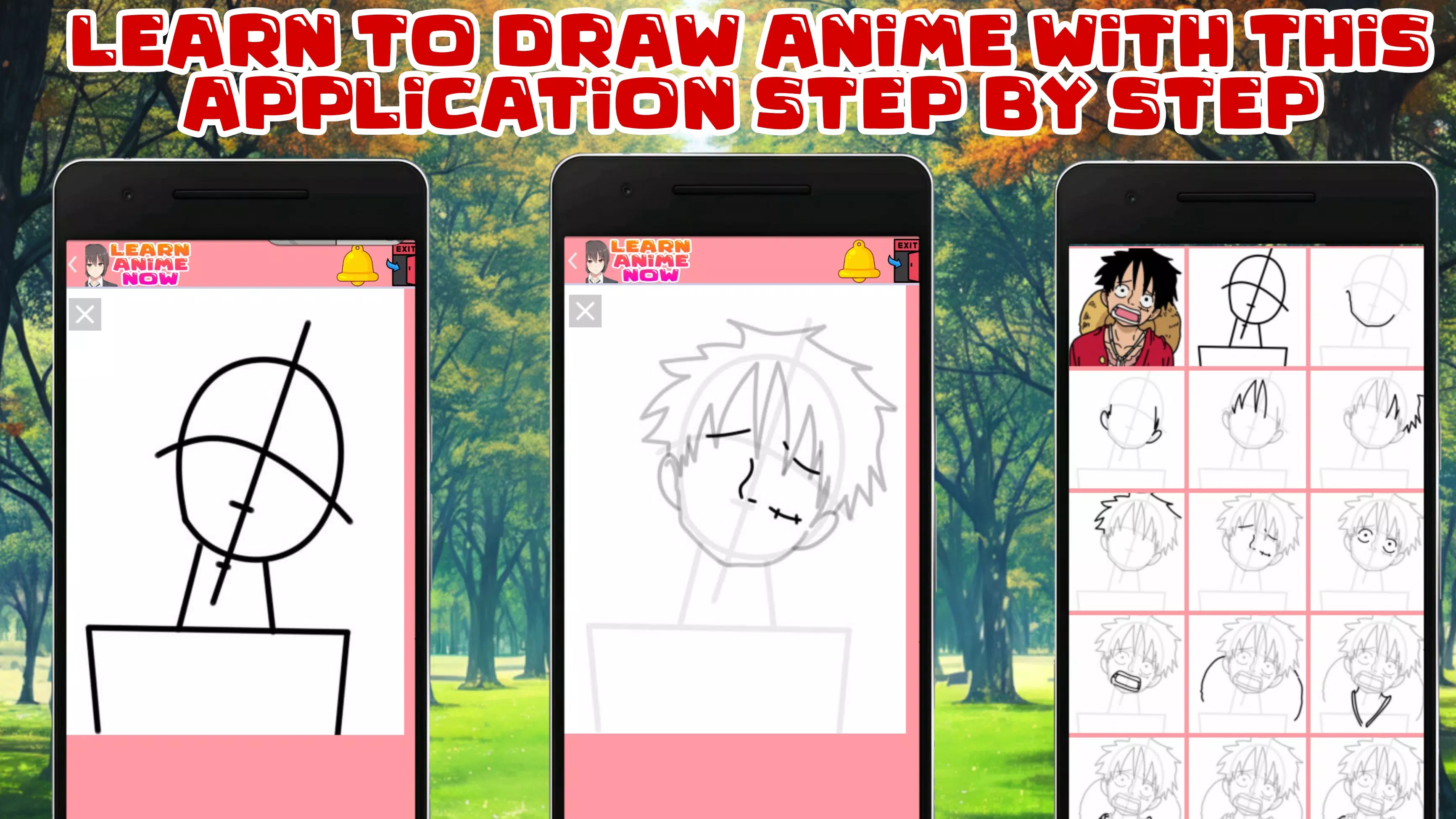 Tutorial Luffy One Piece  Desenhos para colorir naruto, Tutoriais de  desenho anime, Simples anime