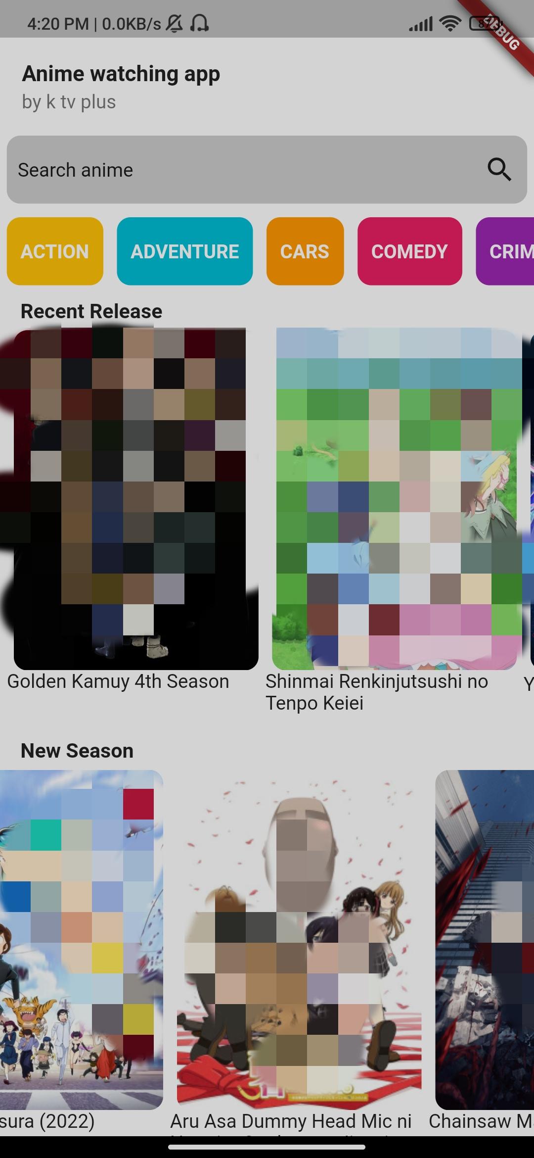 Descarga de APK de Anime Watching App para Android