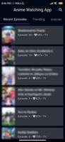 Anime Watching App Cartaz