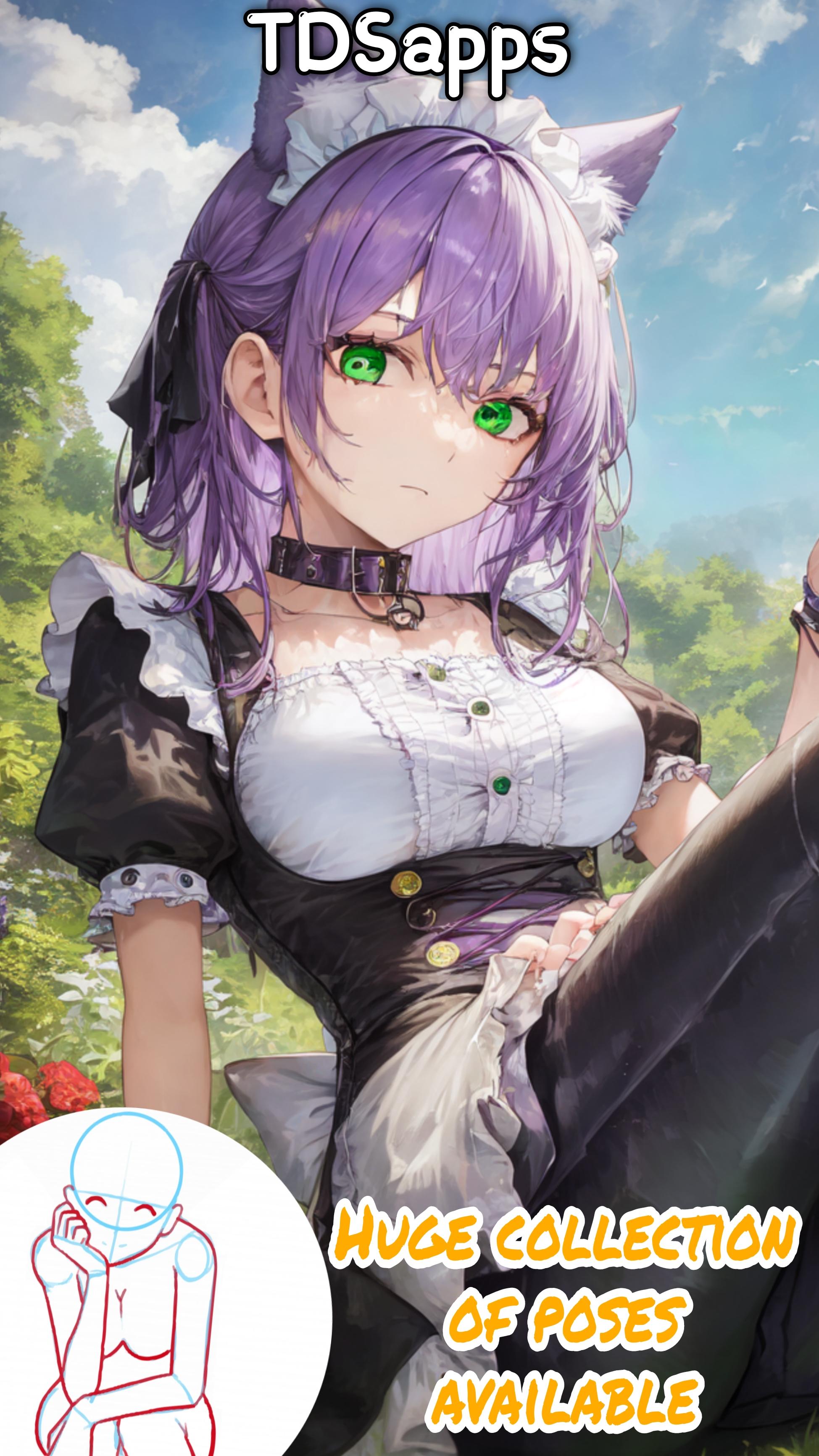 Anime Girl Pose Sitting APK for Android Download Anime Girl Pose Sitting APK for Android Download