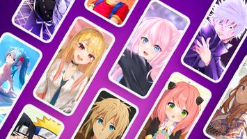 Anime Wallpapers 4K (Otaku) الملصق