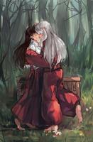 Poster Wallpaper Anime Kagome X Inuyasha