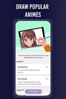 Learn To Draw Anime App اسکرین شاٹ 1