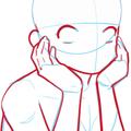 Anime Girl Pose Cute