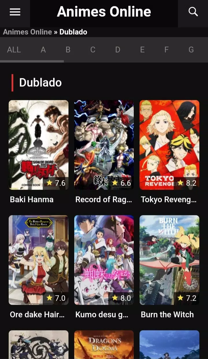 Download do APK de Animes Online para Android