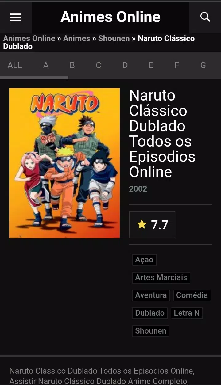 Download do APK de Animes Online.cc para Android