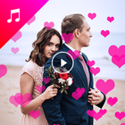 Anniversary Photo Effect Video Maker with Music icône