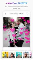 Anniversary Photo Effect Video Maker with Music Affiche