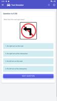 Nebraska DMV Permit Test imagem de tela 3
