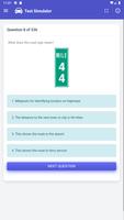 New Jersey DMV Test poster
