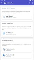 South Carolina DMV Test تصوير الشاشة 2