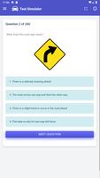 Virginia DMV Test الملصق