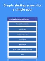 پوستر Inventory Management Simple